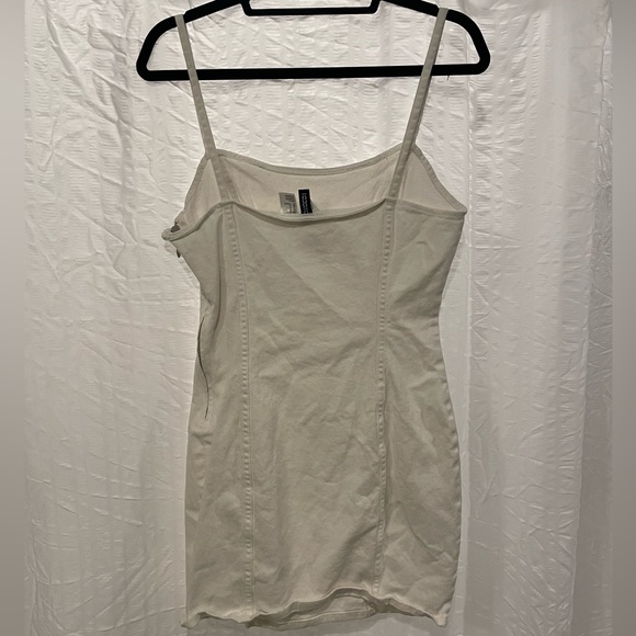 WHITE JEAN DRESS - Picture 3 of 3